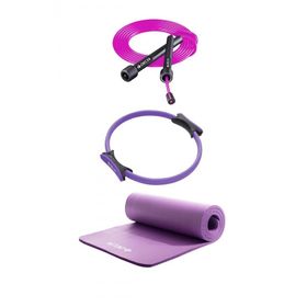 Delta 10 Pilates Minderi 38 Pilates Çemberi Atlama İpi Seti