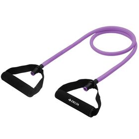 Delta 120 cm 7x10 mm Tutacaklı Hafif Sert Fuşya Pilates Direnç Lastiği