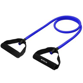 Delta 120 cm 7x10 mm Tutacaklı Hafif Sert Fuşya Pilates Direnç Lastiği