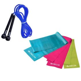 Delta 120x15 cm 3'lü Pilates Bandı