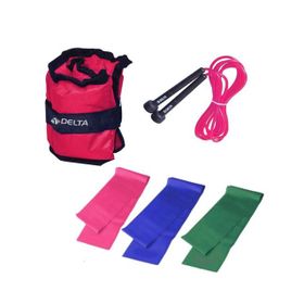 Delta 120x15 cm 3'lü Pilates Bandı