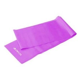 Delta 150x15 cm (Egzersiz Direnç Lastiği) Fuşya Hafif Sert Pilates Bandı