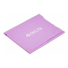 Delta 150x15 cm (Egzersiz Direnç Lastiği) Fuşya Hafif Sert Pilates Bandı