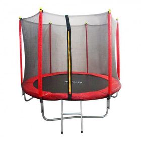 Delta 244 x 214 cm Fileli Korumalı Trambolin