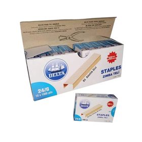 Delta 24/6 10x1000 4 Kutu Zımba Teli