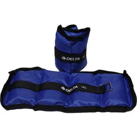 Delta 2x1 kg Mavi El Ayak Bilek Kas Güçlendirici Ağırlık Seti