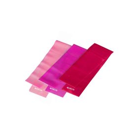 Delta 3 lü Pilates Bandı 150 cm x 15 cm Egzersiz Direnç Lastiği