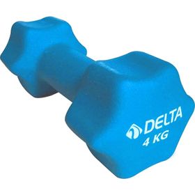 Delta 4 kg x 1 Adet Deluxe Neopren Kaplı Turkuaz Demir Dambıl