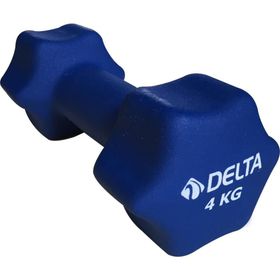 Delta 4 kg x 1 Adet Deluxe Neopren Kaplı Turkuaz Demir Dambıl