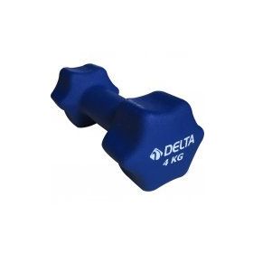 Delta 4 kg x 1 Adet Deluxe Neopren Kaplı Turkuaz Demir Dambıl