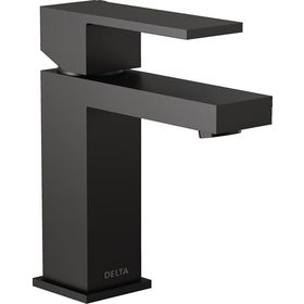 Delta 567LF-BLGPM-PP Mat Siyah Faucet Modern Tek Delikli Banyo Bataryası