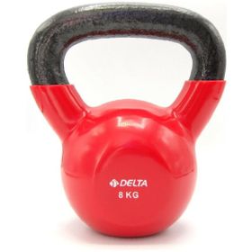 Delta 8 Kg Kırmızı Kettlebell Çaydanlık Dambıl