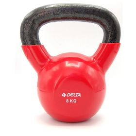 Delta 8 Kg Kırmızı Kettlebell Çaydanlık Dambıl