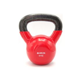 Delta 8 Kg Kırmızı Kettlebell Çaydanlık Dambıl