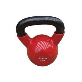 Delta 8 Kg Kırmızı Kettlebell Çaydanlık Dambıl