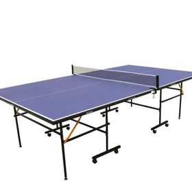 Delta Aventura Mavi Masa Tenisi Masası + Ağ + 2 Raket + 3 Top