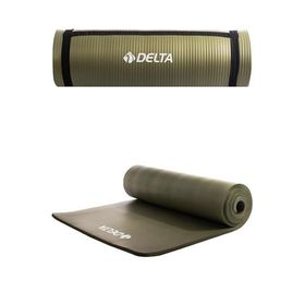 Delta Bahar Yeşili 15 mm Taşıma Askılı Pilates Minderi Yoga Matı