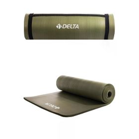 Delta Bahar Yeşili 15 mm Taşıma Askılı Pilates Minderi Yoga Matı