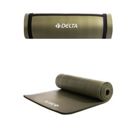 Delta Bahar Yeşili 15 mm Taşıma Askılı Pilates Minderi Yoga Matı