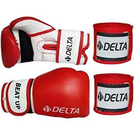 Delta Beat Up Dura-Strong Boks Eldiveni Boks El Bandajı Seti