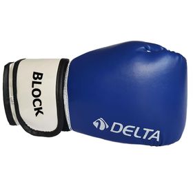 Delta Block Dura-Strong Çantalı Mavi Beyaz Boks Eldiveni