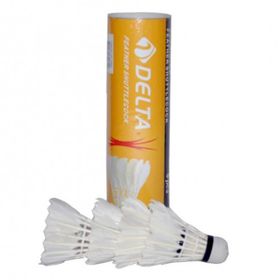 Delta BT 5000 Kaz Tüyü 6 LI Badminton Topu