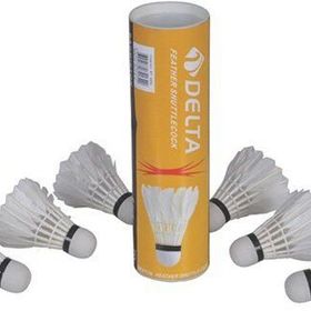 Delta BT 5000 Kaz Tüyü 6 LI Badminton Topu