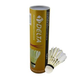 Delta BT 5000 Kaz Tüyü 6 LI Badminton Topu