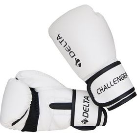Delta Challenger Dura-Strong Beyaz Siyah Boks Eldiveni