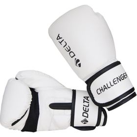 Delta Challenger Dura-Strong Beyaz Siyah Boks Eldiveni