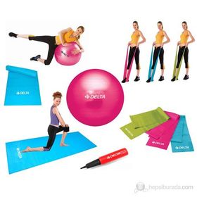 Delta Dura-Strong Deluxe 55 Cm Pilates Topu