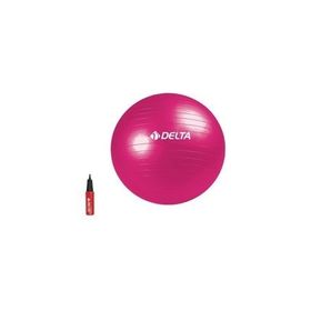 Delta Elite DS 9871 1 Fuşya 65 cm Pilates Egzersiz Topu Ve Top Pompası