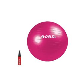 Delta Elite DS 9871 1 Fuşya 65 cm Pilates Egzersiz Topu Ve Top Pompası