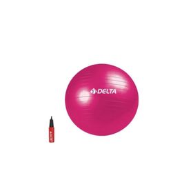 Delta Elite DS 9871 1 Fuşya 65 cm Pilates Egzersiz Topu Ve Top Pompası