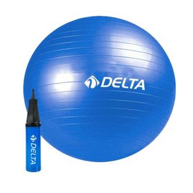 Delta Elite DS 9871 1 Mavi 65 cm Pilates Egzersiz Topu Ve Top Pompası