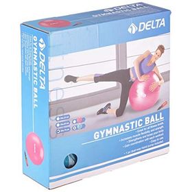 Delta Elite DS 9871 1 Mavi 65 cm Pilates Egzersiz Topu Ve Top Pompası
