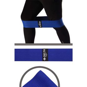 Delta Fuşya Latex Hafif Sert Aerobik Pilates Direnç Egzersiz Bandı Squat Çalışma Lastiği