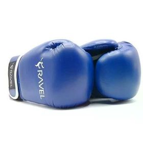 Delta Kırmızı Ravel Fighter Deluxe PU Eldiveni ve Boks El Bandajı Seti
