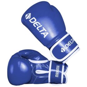 Delta Kırmızı Ravel Fighter Deluxe PU Eldiveni ve Boks El Bandajı Seti