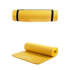 Delta Konfor Zemin 15 mm Sarı Yoga Matı Taşıma Askılı Pilates Minderi