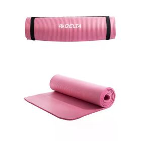 Delta Konfor Zemin Pembe 10 mm Taşıma Askılı Pilates Minderi Yoga Matı