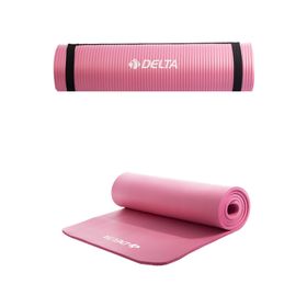 Delta Konfor Zemin Pembe 10 mm Taşıma Askılı Pilates Minderi Yoga Matı