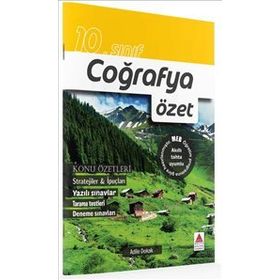 Delta Kültür Yayınevi 10. Sınıf Coğrafya Özet