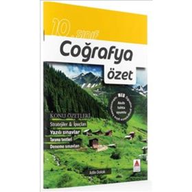 Delta Kültür Yayınevi 10. Sınıf Coğrafya Özet
