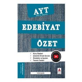 Delta Kültür Yayınevi AYT Edebiyat Özet YKS 2. Oturum