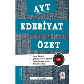 Delta Kültür Yayınevi AYT Edebiyat Özet YKS 2. Oturum
