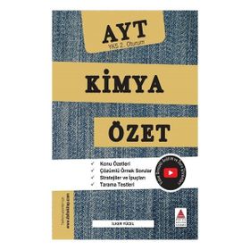 Delta Kültür Yayınevi AYT Kimya Özet YKS 2. Oturum