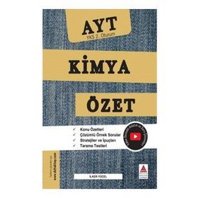 Delta Kültür Yayınevi AYT Kimya Özet YKS 2. Oturum