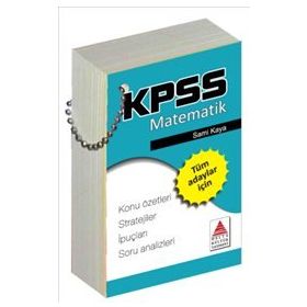 Delta Kültür Yayınevi Delta Kpss Matematik Strateji Kartları