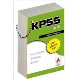 Delta Kültür Yayınevi Delta KPSS Tarih Kartı